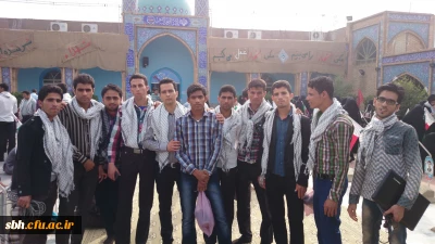 سفر معنوی دانشجویان پردیس شهید بهشتی هرمزگان  به سرزمین های نور (مناطق دهلاویه -هویزه -هور العظیم -شلمچه -خرمشهر و آبادان ...)