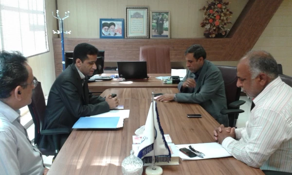 بازدید جناب آقای آرامی نماینده مردم بندرعباس -قشم -حاجی آباد در مجلس شورای اسلامی از پردیس شهید بهشتی هرمزگان