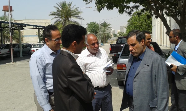 بازدید جناب آقای آرامی نماینده مردم بندرعباس -قشم -حاجی آباد در مجلس شورای اسلامی از پردیس شهید بهشتی هرمزگان