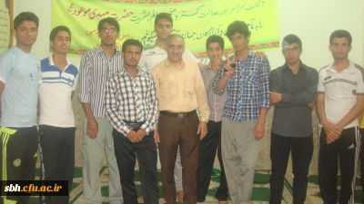 جشن میلاد امام عصر (عج) در پردیس شهید بهشتی هرمزگان