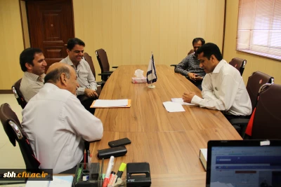 نشست صمیمی رئیس مجمع خیرین مدرسه ساز و آموزش عالی هرمزگان به اتفاق نماینده اداره کل نوسازی با سرپرست پردیس شهید بهشتی هرمزگان و بازدید از قسمتهای مخلف پردیس .