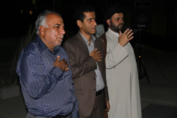 مراسم عزاداری سرورو سالار شهیدان امام حسین (ع) و یاران وفادارش در پردیس شهید بهشتی هرمزگان