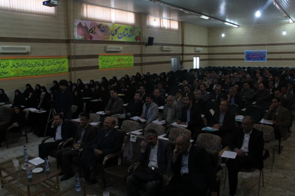 مراسم افتتاحیه همایش معاونین آموزشی پردیس های دانشگاه فرهنگیان