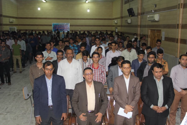 مراسم جشن ستارگان فرهنگی و اجتماعی با حضور مدیر کل آموزش و پرورش استان هرمزگان