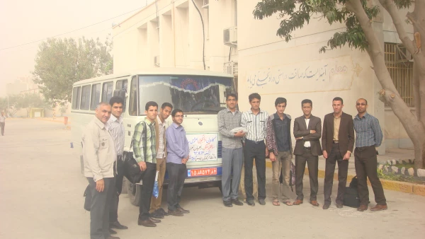 اعزام دانشجویان پردیس شهید بهشتی هرمزگان به اردوی راهیان نور