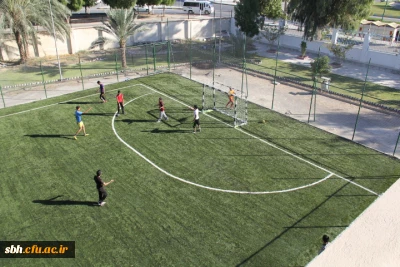 زمین چمن مصنوعی فوتسال پردیس شهید بهشتی هرمزگان