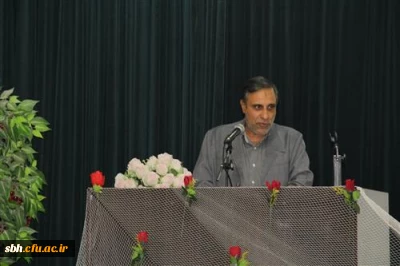 تجلیل از اساتید و مدرسان پردیس شهید بهشتی هرمزگان 
با حضور آقای آرامی نماینده مردم بندرعباس و حاجی آباد در مجلس شورای اسلامی و حجه الاسلام فروزان نژاد امام جمعه موقت بندرعباس و رئیس ستاد اقامه نماز استان