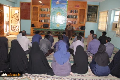 برگزاری مراسم عزاداری سالار شهیدان با حضور کارکنان پردیس های برادران و خواهران در پردیس فاطمه الزهرا (س)