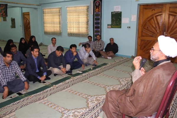 برگزاری مراسم عزاداری سالار شهیدان با حضور کارکنان پردیس های برادران و خواهران در پردیس فاطمه الزهرا (س) 4