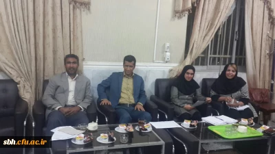 نشست هم اندیشی اتاق فکر استانداری هرمزگان با حضور مدیرکل خبرگزاری استان هرمزگان، مدیر گروه مشاوره دانشگاه هرمزگان و سایر اعضا به میزبانی دانشگاه فرهنگیان هرمزگان