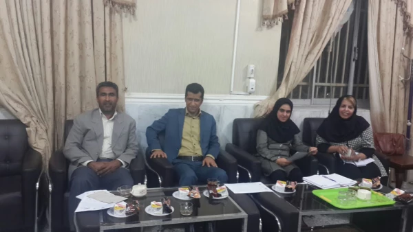 نشست هم اندیشی اتاق فکر استانداری هرمزگان با حضور مدیرکل خبرگزاری استان هرمزگان، مدیر گروه مشاوره دانشگاه هرمزگان و سایر اعضا به میزبانی دانشگاه فرهنگیان هرمزگان 2