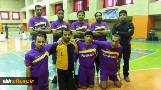 درخشش تیم فوتسال کارکنان دانشگاه فرهنگیان هرمزگان در مسابقات کشوری