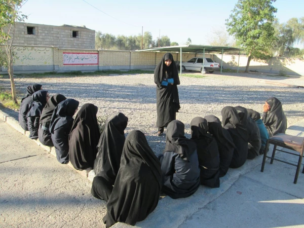 اولین دوره ی اردوی جهادی بسیج دانشجویی دانشگاه فرهنگیان 12