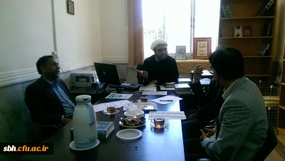 برگزاری جلسه هم اندیشی اعضای گروه آموزشی معارف پردیس های استانی و نماینده دفتر نهاد مقام معظم رهبری