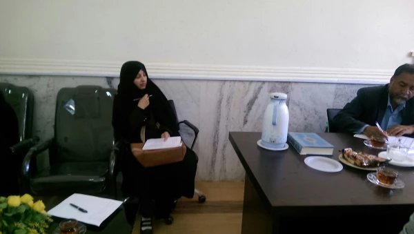 برگزاری جلسه هم اندیشی اعضای گروه آموزشی معارف پردیس های استانی و نماینده دفتر نهاد مقام معظم رهبری 5