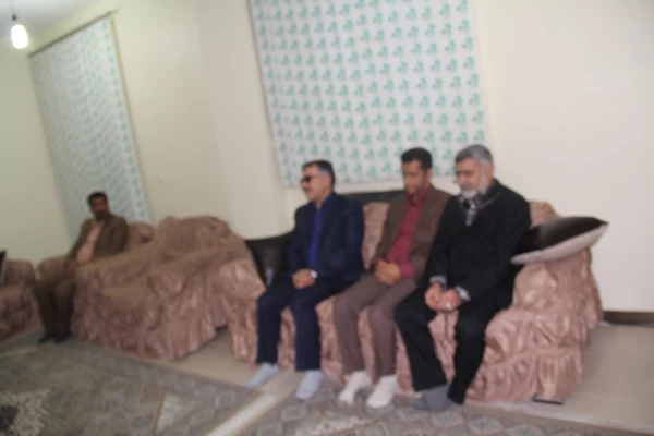 با حضور مدیر کل امور ایثارگران و مشاور امور ایثارگران ریاست دانشگاه فرهنگیان و سرپرست دانشگاه فرهنگیان هرمزگان انجام شد .

دیدار با خانواده دانشجو معلم شهید ابراهیم تنیده و خانواده شهید همت الله شمسایی پدر مدرس پردیس های استان 3