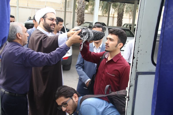 اعزام 80 نفر از دانشجو معلمان به اردوی راهیان نور 7