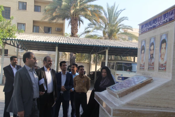 نشست صمیمی مدیر کل منابع انسانی و معاون اداره کل مالی و معاون اداره کل خدمات پیشتیبان دانشگاه فرهنگیان با کارکنان پردیس های استان هرمزگان 2