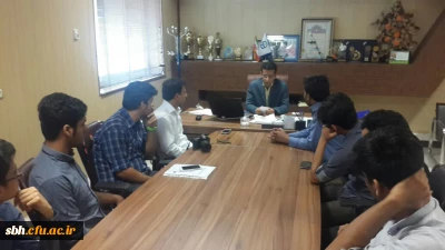 جلسه سرپرست دانشگاه فرهنگیان هرمزگان با اعضای جدید تشکل انجمن اسلامی دانشجویان پردیس شهید بهشتی هرمزگان