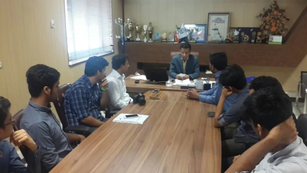 جلسه سرپرست دانشگاه فرهنگیان هرمزگان با اعضای جدید تشکل انجمن اسلامی دانشجویان پردیس شهید بهشتی هرمزگان 2