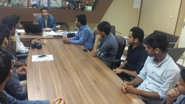 جلسه سرپرست دانشگاه فرهنگیان هرمزگان با اعضای جدید تشکل انجمن اسلامی دانشجویان پردیس شهید بهشتی هرمزگان 4