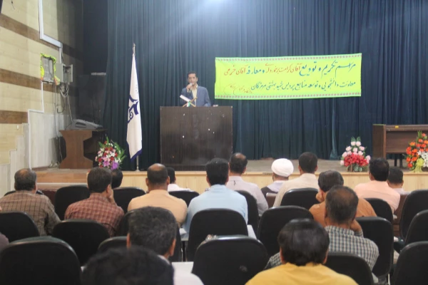 مراسم تودیع و معارفه معاونان توسعه منابع ودانشجویی قبلی و جدید دانشگاه فرهنگیان هرمزگان – پردیس شهید بهشتی 2