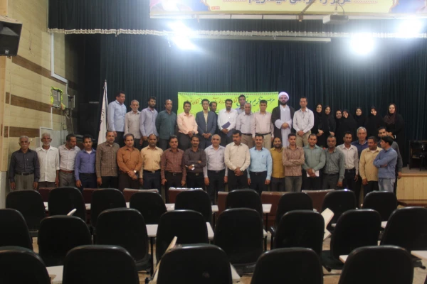 مراسم تودیع و معارفه معاونان توسعه منابع ودانشجویی قبلی و جدید دانشگاه فرهنگیان هرمزگان – پردیس شهید بهشتی 7