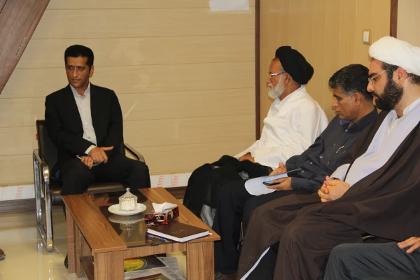 بازدید نماینده مردم شرق استان هرمزگان از دانشگاه فرهنگیان استان و شرکت در نشست شورای مدیریت استانی 5