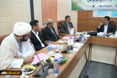 اولین جلسه هیات امنای دانشگاه فرهنگیان هرمزگان به ریاست استاندار هرمزگان و با حضور دکتر تاجیک اسماعیلی قائم مقام ریاست دانشگاه