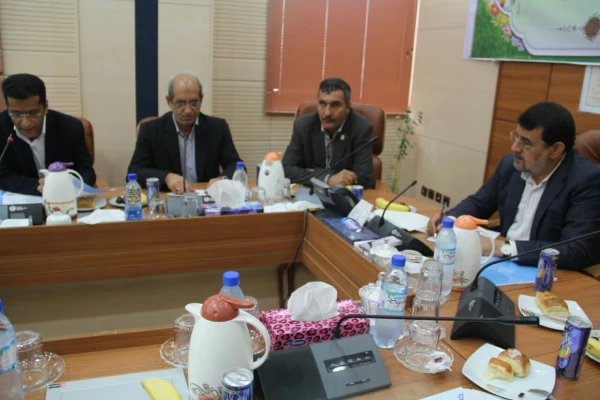 اولین جلسه هیات امنای دانشگاه فرهنگیان هرمزگان به ریاست استاندار هرمزگان و با حضور دکتر تاجیک اسماعیلی قائم مقام ریاست دانشگاه  5