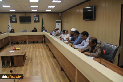 جلسه ی اعضای هیات علمی و مدرسان دانشگاه