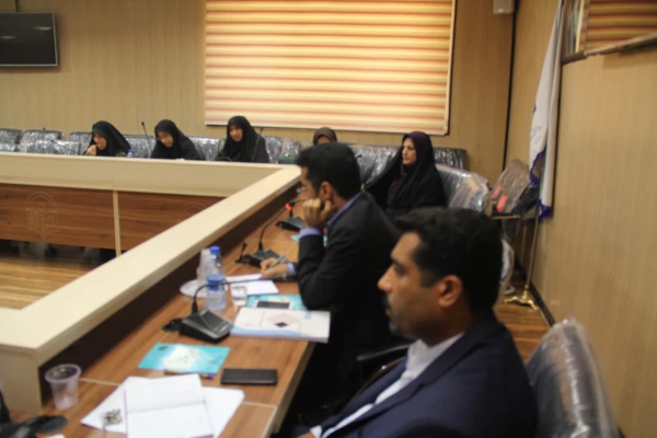 جلسه ی اعضای هیات علمی و مدرسان دانشگاه 6