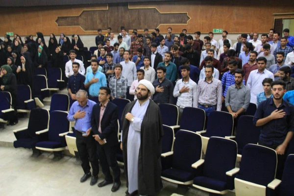 برگزاری شب فرهنگی پردیس های دانشگاه فرهنگیان هرمزگان و تقدیر از فعالان فرهنگی نیم سال اول 96- 95 2