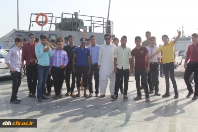 هشتمین اردوی هرمزگان گردی دانشجویان به مقصد جزیره قشم