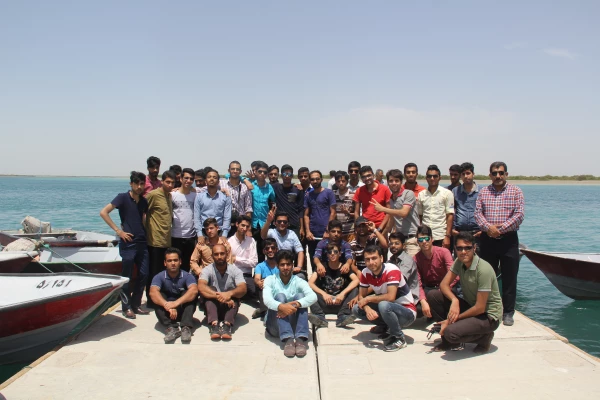 هشتمین اردوی هرمزگان گردی دانشجویان به مقصد جزیره قشم 5