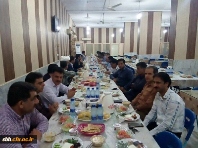 برگزاری مراسم افطاری اساتید و کارکنان دانشگاه فرهنگیان هرمزگان