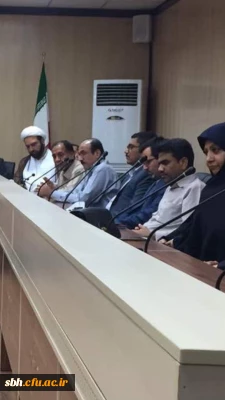 در دانشگاه فرهنگیان هرمزگان و با حضور سردار ترابی فرمانده سپاه امام سجاد هرمزگان مراسم روز بسیج اساتید برگزار گردید.