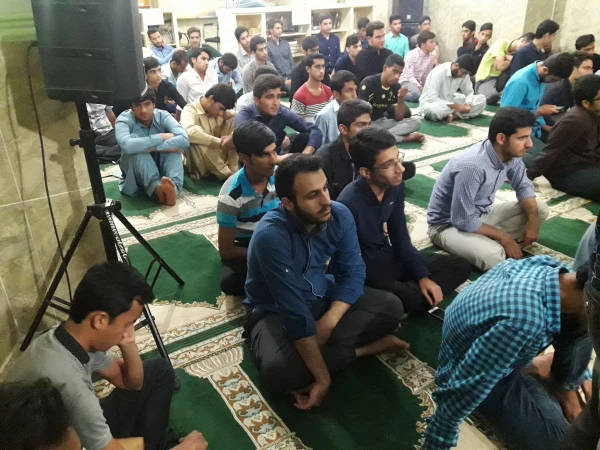 مراسم هفتگی هیئت دانشجویی سیدالشهداء علیه السلام