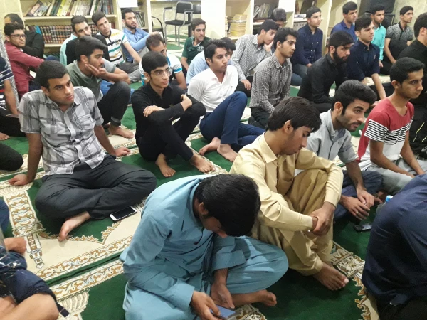 مراسم هفتگی هیئت دانشجویی سیدالشهداء علیه السلام