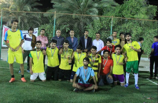 اختتامیه مسابقات فوتسال پردیس شهید بهشتی هرمزگان جام 16 آذرماه روز دانشجو