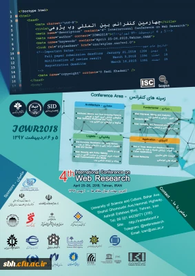 کنفرانس بین المللی وب پژوهی