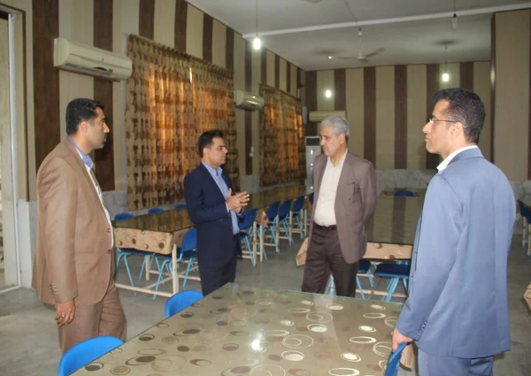 بازدید مدیرکل امور دانشجویی دانشگاه از پردیس های استان هرمزگان 2