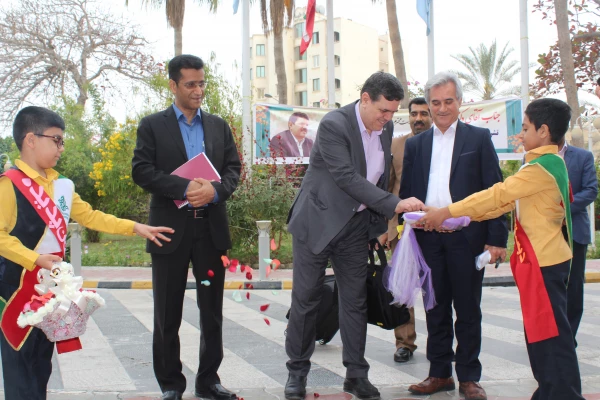 مراسم استقبال از جناب آقای دکتر خنیفر سرپرست دانشگاه فرهنگیان کشور 2