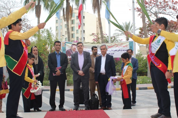مراسم استقبال از جناب آقای دکتر خنیفر سرپرست دانشگاه فرهنگیان کشور 3
