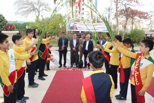 مراسم استقبال از جناب آقای دکتر خنیفر سرپرست دانشگاه فرهنگیان کشور 5