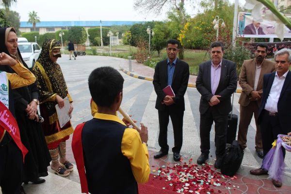 مراسم استقبال از جناب آقای دکتر خنیفر سرپرست دانشگاه فرهنگیان کشور 7