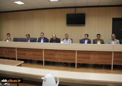 نشست مشترک شورای آموزشی با اعضای هیات علمی و استادان مدعو