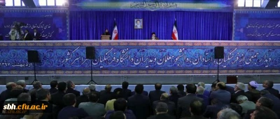 با حضور و سخنرانی رهبر انقلاب در دانشگاه فرهنگیان:

نوزده اردیبهشت یکهزار و سیصد و نود و هفت برای همیشه در حافظه تاریخی این دانشگاه ثبت شد