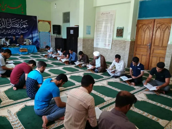 مراسم جزء خوانی قرآن کریم