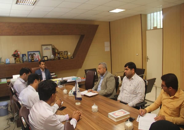 نشست ستاد شاهد و ایثارگر دانشگاه فرهنگیان هرمزگان با حضور معاون فرهنگی بنیاد شهید و ایثارگران استان هرمزگان در دفتر مدیریت استانی برگزار گردید 3